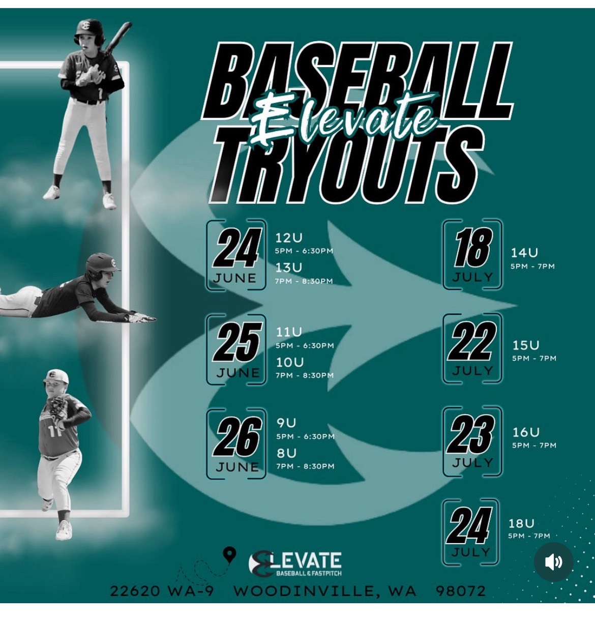 ELEVATE NORTHWEST PREMIER BASEBALL AND FASTPITCH LESSONS AND TEAMS